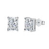 S925 Sterling Silver Geometric Fashion Electroplated Earrings