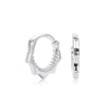 S925 Sterling Silver Geometric Fashion Minimalist Style Electroplated Women's Earrings