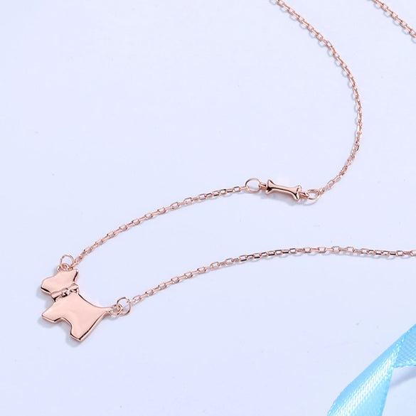 S925 Sterling Silver Geometric Pendant Necklace Elegant Minimalist Electroplated Collarbone Chain Jewelry