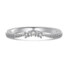 S925 Sterling Silver Geometric Plain Couple Ring Electroplated