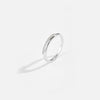 S925 Sterling Silver Geometric Ring Electroplated With Platinum And 18K Gold For Women And Unisex