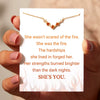S925 Sterling Silver Geometric Square Red Zircon Vshaped Women's Electroplated Necklace