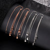 S925 Sterling Silver Geometric Square Tassel Earrings For Women Light Luxury Trendy Face Slimming Drop Earrings