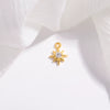 S925 Sterling Silver Geometric Star Zirconia Jewelry Charm Pendant Bracelet Clavicle Chain Necklace Earrings Handmade