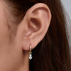 S925 Sterling Silver Geometric Style Women's Earrings