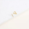 S925 Sterling Silver Geometric Triangle Earrings For Women Electroplated