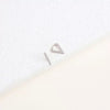 S925 Sterling Silver Geometric Triangle Earrings For Women Electroplated
