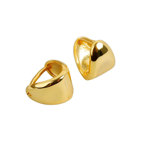 S925 Sterling Silver Geometric Triangle Women's Earrings