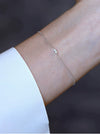 S925 Sterling Silver Geometric Ultrafine Women's Bracelet Plated With 18K Gold 2025 New Style