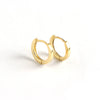 S925 Sterling Silver Geometric Unisex Earrings And Ear Buckles With Electroplating
