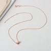 S925 Sterling Silver Gold Color Electroplated Barbell Pendant Necklace With Cross Chain Simple Trendy Clavicle Chain