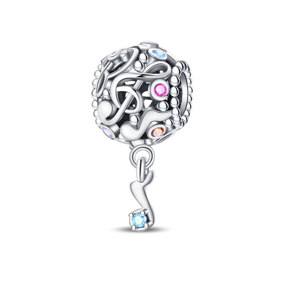 S925 Sterling Silver Jewelry Accessories Bracelet Hanging Ornaments Dripping Oil Design