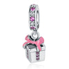 S925 Sterling Silver Jewelry Accessories With Dripping Oil Treatment And Christmas Theme For Diy Bracelet And Necklace