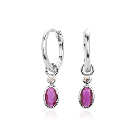 S925 Sterling Silver Light Luxury Geometric Earrings Electroplated