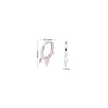S925 Sterling Silver Liuding Style Electroplated Earrings Ear Jewelry