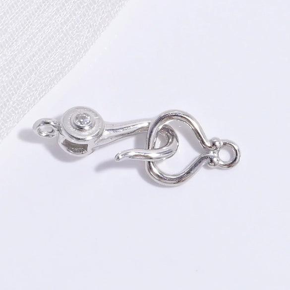 S925 Sterling Silver Lobster Hook Buckle Electroplated Universal Bracelet Necklace Connection