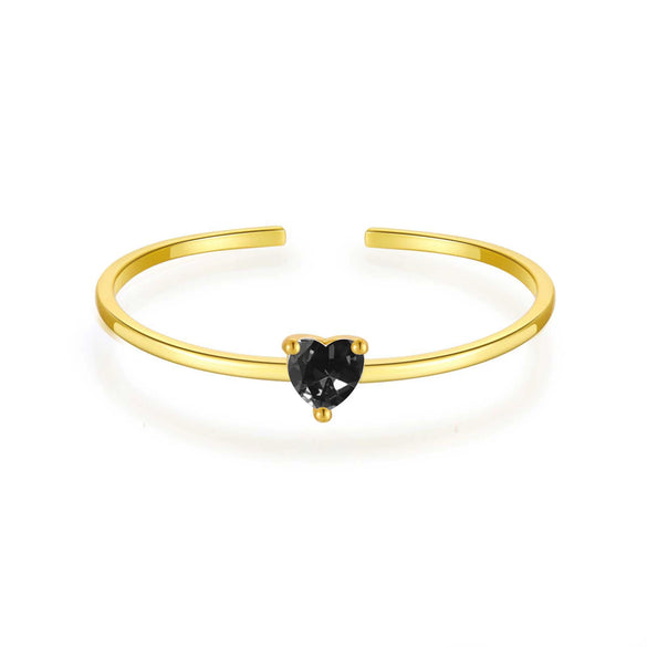S925 Sterling Silver Love Slim Adjustable Living Ring Electroplated In Platinum Or 18K Gold For Women Fashion And Geometric Style