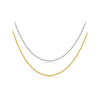 S925 Sterling Silver Minimalist All Match Twist Chain Necklace With Geometric Pattern And Electroplating Process