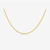 S925 Sterling Silver Minimalist All Match Twist Chain Necklace With Geometric Pattern And Electroplating Process
