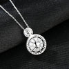 S925 Sterling Silver Necklace Micro Inlay 3A Zircon Silver Freshwater Pearl Fashion Jewelry