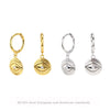 S925 Sterling Silver Personality Fashion Creative Devil's Eye Earrings