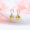 S925 Sterling Silver Personality Fashion Creative Devil's Eye Earrings