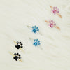 S925 Sterling Silver Puppy Dog Claw Animal Ring Women's Simple Fashion Geometric Electroplated