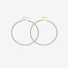 S925 Sterling Silver Spiral Necklace With Geometric Design Electroplated In Platinum Or 18K Gold For Women