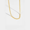 S925 Sterling Silver Spiral Necklace With Geometric Design Electroplated In Platinum Or 18K Gold For Women