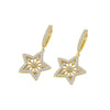 S925 Sterling Silver Stud Earrings Electroplated Female Fashion Style