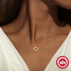 S925 Sterling Silver Sun Moon Light Luxury Jewelry Set With Electroplated O Chain For Women