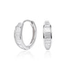 S925 Sterling Silver Ushaped Electroplated Light Luxury Style Women's Earrings