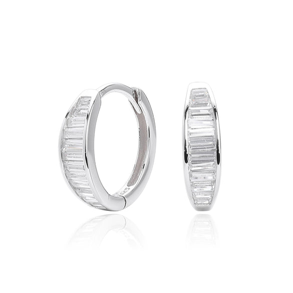 S925 Sterling Silver Ushaped Electroplated Light Luxury Style Women's Earrings