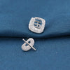 S925 Sterling Silver Vintage Letter Earrings Fashion Text Design Niche Statement Earrings For Women