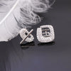 S925 Sterling Silver Vintage Letter Earrings Fashion Text Design Niche Statement Earrings For Women