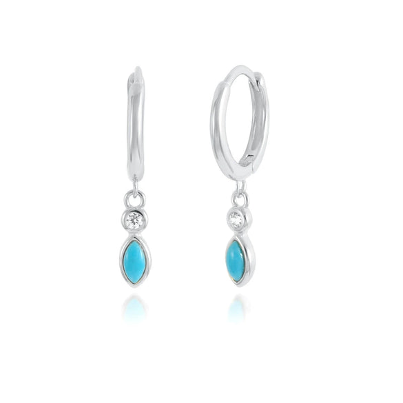 S925 Sterling Silver Water Drop Earrings With Zircon Inlay For Women Long Tassel Accessories