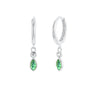 S925 Sterling Silver Water Drop Earrings With Zircon Inlay For Women Long Tassel Accessories