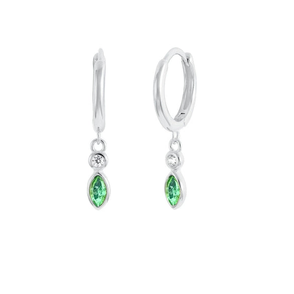 S925 Sterling Silver Water Drop Earrings With Zircon Inlay For Women Long Tassel Accessories