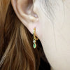 S925 Sterling Silver Water Drop Earrings With Zircon Inlay For Women Long Tassel Accessories