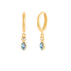 S925 Sterling Silver Water Drop Earrings With Zircon Inlay For Women Long Tassel Accessories