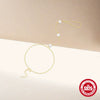 S925 Sterling Silver White Pearl Finger Bracelet Geometric Pattern Multilayer Stacked Electroplated Light Luxury And Elegant For Women