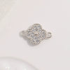 S925 Sterling Silver Zirconia Four Leaf Clover Pendant Jewelry Accessories Including Necklace Bracelet Earrings