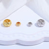 S925 Sterling Silver Zirconium Hollow Barrel Braided Ball Beads Handmade Diy Bracelet Necklace Accessories