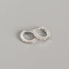 S925 Sterling Silver Round Micro-Inlaid Zircon Earrings Wholesale Nihaojewelry