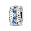 Safety Buckle Hanging Beads Diy Jewelry Accessories Bracelet Silver Plated Dripping Oil Design