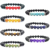 Sale  Jewelry Accessories 8Mm Volcanic Rock Bracelet Allmatch Bracelet