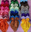 Satin Bow Hairpin Handmade Hair Accessory For Women