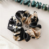 Satin Flower Large Intestine Hair Band Headdress Elastic Rubber Band Female Hair Rope Jewelry Seiko