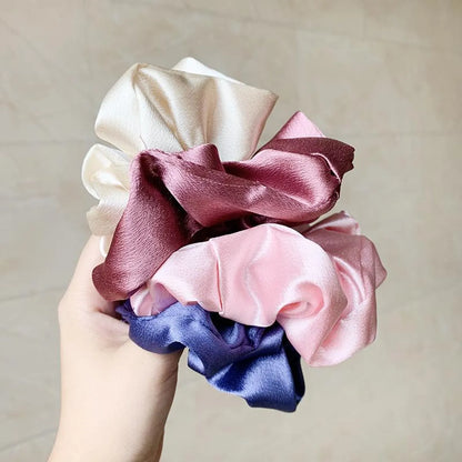 Satin Hair Ring Korean New Fashion Sweet Cheap Hair Rope Wholesale