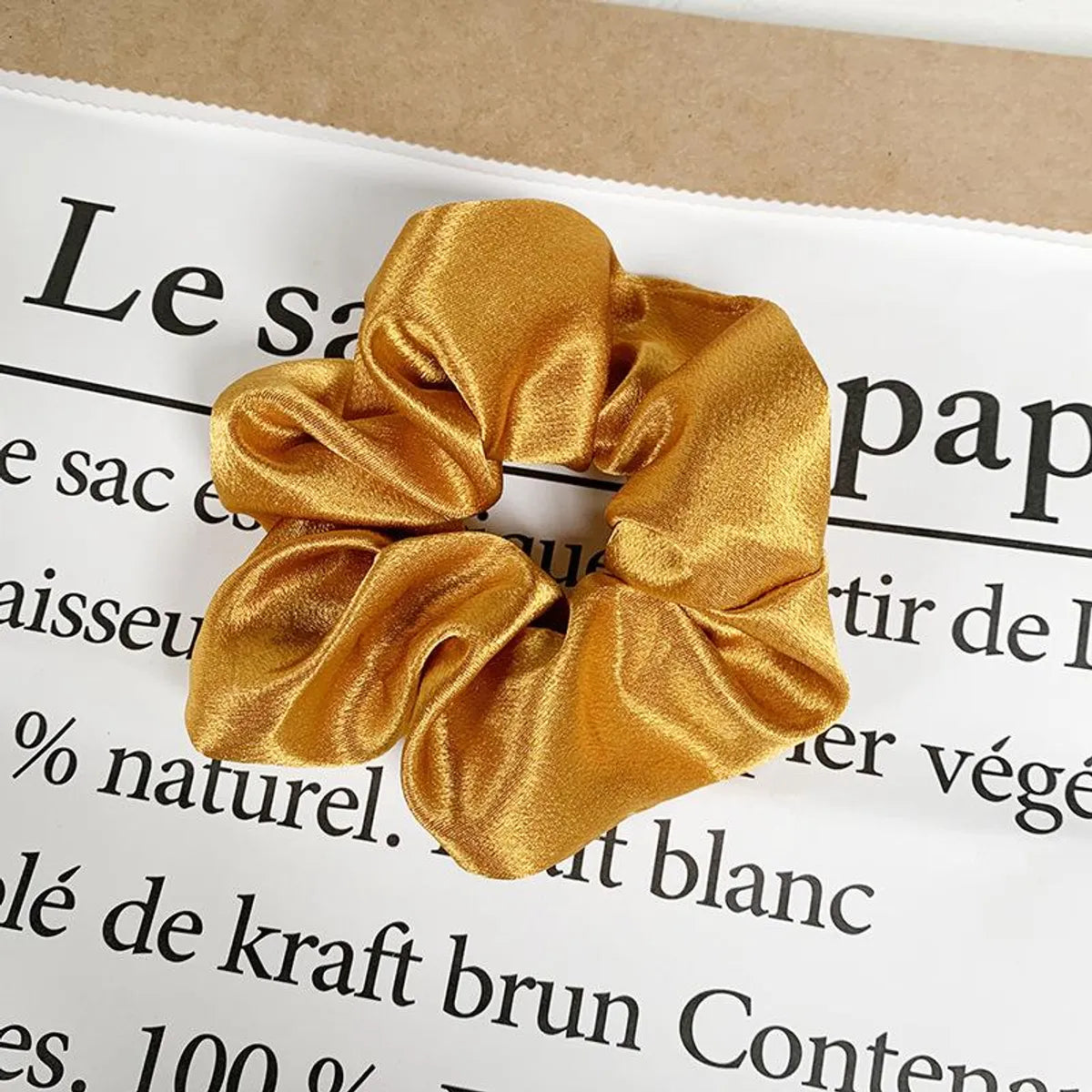 Satin Hair Ring Korean New Fashion Sweet Cheap Hair Rope Wholesale